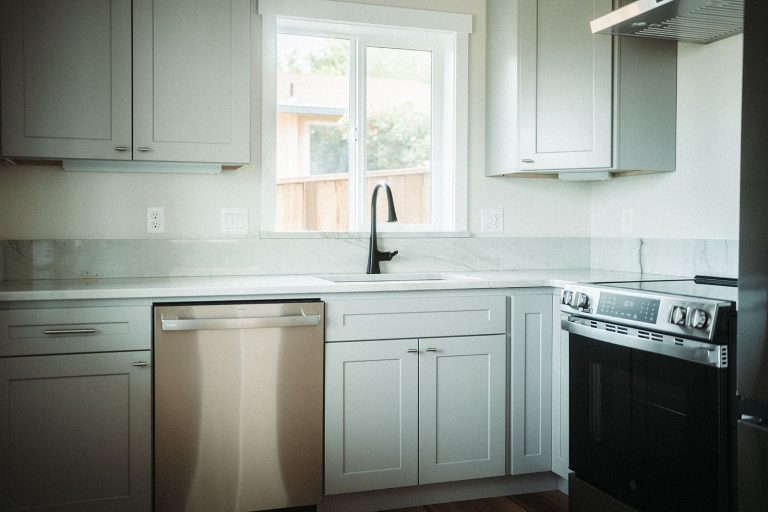 ADU First Floor Kitchen from the 2 Story 2 ADU Project by Vancouver ADU a division of Hammer Falls Construction