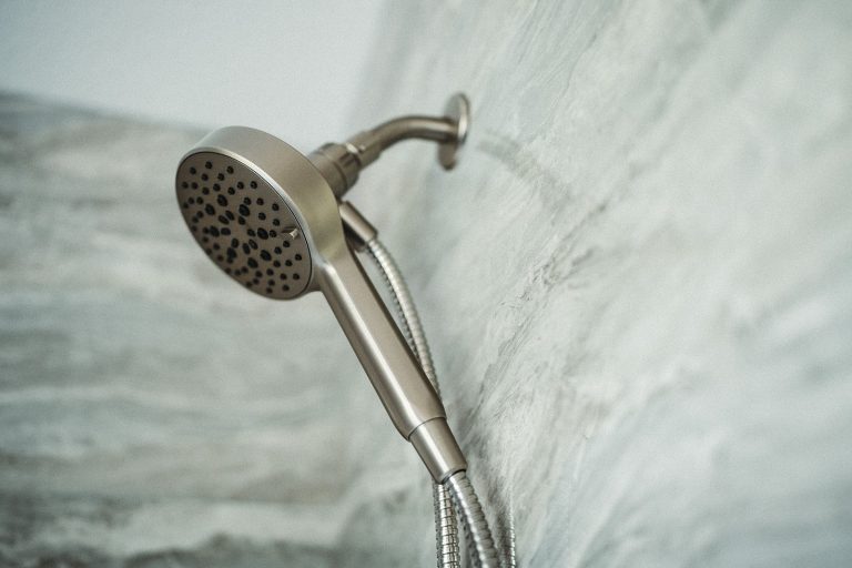 ADU Showerhead from the 2 Story 2 ADU Project by Vancouver ADU a division of Hammer Falls Construction